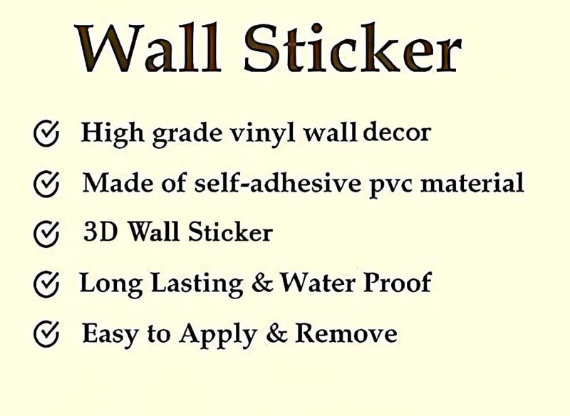 Kaushiki Collection AC Sticker Wall Sticker Split Ac Stickers Air Conditioner Sticker Standard Size