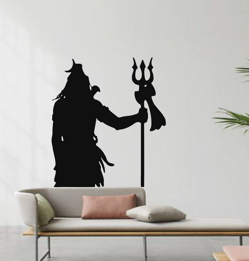 Decor Kraft Shivji Wall Sticker & Decal,Size- 58 Cm X 28 Cm,Religious