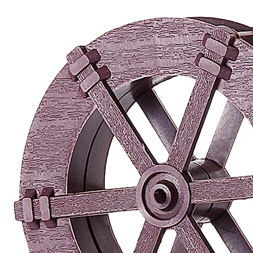 TOG Water Fountain Rotation Wheel DIY Water Wheel Model Fountain Feng Shui Wheel 8cm'|Home & Kitchen| Home decor| Figurines'