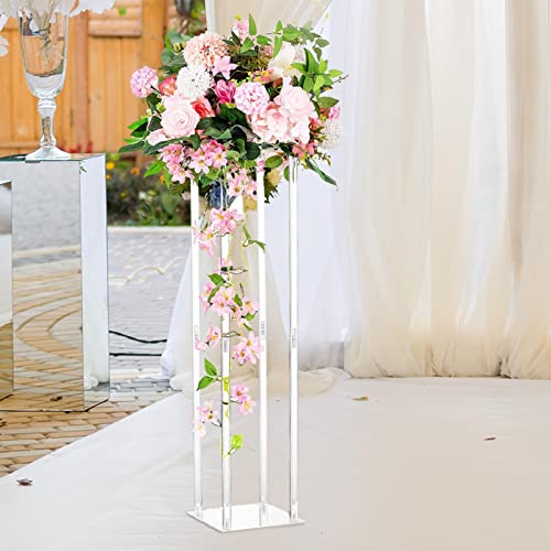 CLUB BOLLYWOOD® Acrylic Vases Wedding Centerpieces Flowers Stand for Party Shelf Desk Decor 80cm x 20cm| Home & Garden | Home D?©cor | Vases | Vases