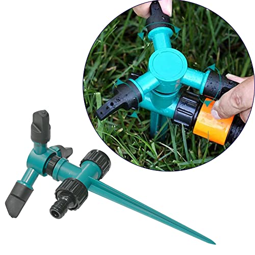 Armo® 360 Degree Automatic Rotating Sprinker Pack Of 2 Garden Watering Irrigation Sprinkler