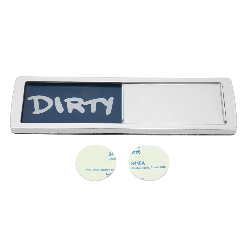 Ubersweet® Dishwasher Magnet Clean Dirty Sign, Easy to Read Dishwasher Sign Portable ABS Multipurpose Practical Widely Used for Home (A)