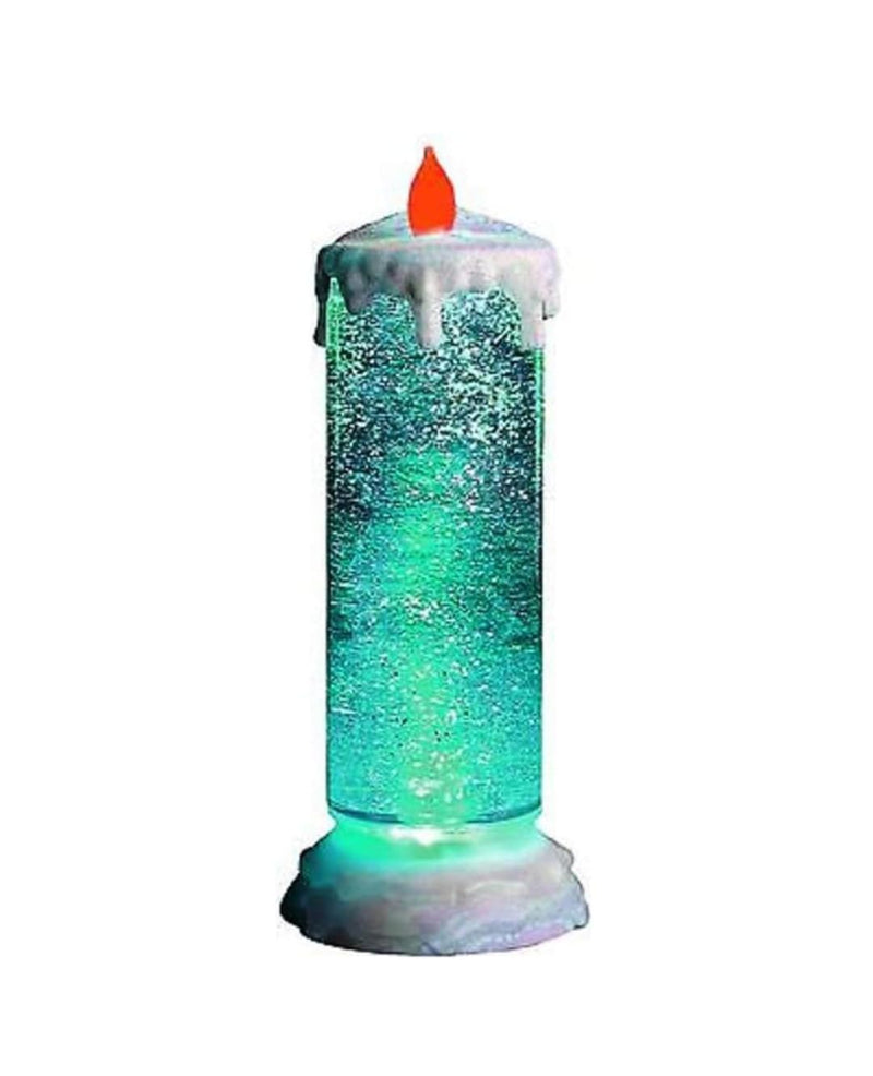 Vaibhav Enterprises Light Swirling Glitter Water Color Changing Candle Light, Tears Candle (Glitter LED Candle)