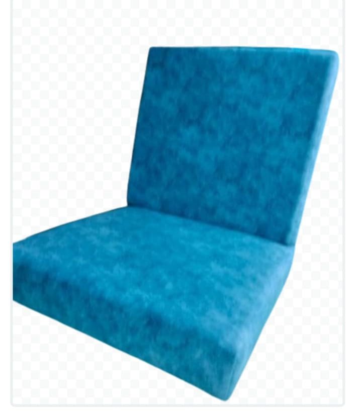 A G S Chairs Sofa Cushion Mould Foam 5 Years Warranty with Zip Cover seat 21 x 23 x 4.5 Back 21 x 19 x 4