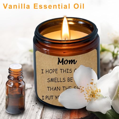 Arhalulu Funny Gifts for Mom from Daughter Son, Funny Candles for Women Gifts for Mother's Day, Unique Hilarious Gag Candle Gifts for Women