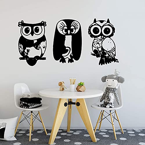 GADGETS WRAP Vinyl Decal Sticker Owl Birds (Item Finish Size : 119cm x 56cm)