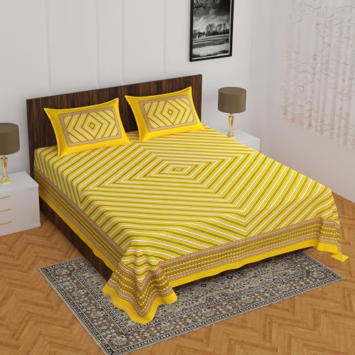 Jaipuri Printed Double Bedsheet WTI-82