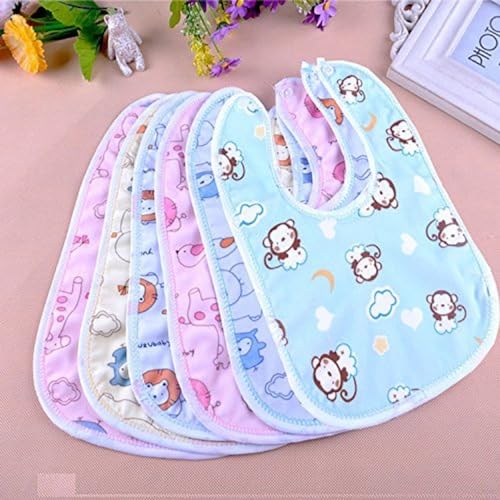 BabyGo Waterproof Baby Apron with Bib (Set Of 6)