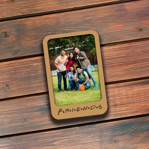 Zingy Gifts Special Bond Custom Friend Portrait Magnets - Set of 2