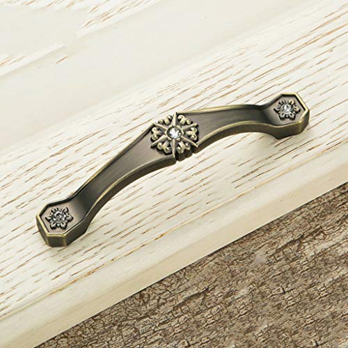 EN-VOLANT Bronze Antique Chest Drawer Wardrobe Kitchen Cabinet Bin Handle Pull