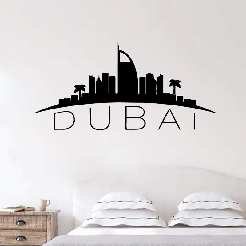 GADGETS WRAP Wall Decal Vinyl Sticker Wall Decoration - Mode Dubai Peta Stiker Dinding Dekorasi Rumah Stiker