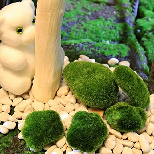 ATORSE® Landscape Green Foam Moss Stone Grass Fake Rocks Mini DIY Garden Supply