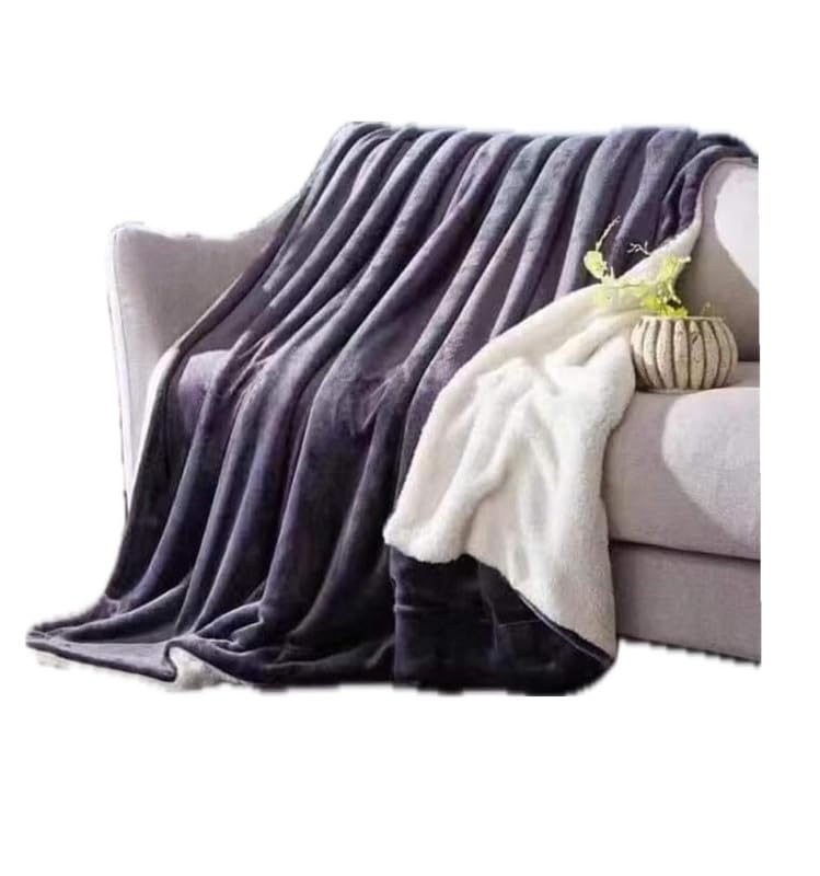 Elstone Home All Season AC Blanket for Single Bed | All Season Ultra Soft & Light-Weight Travel, for PG Students Blanket | 60x90 inch, Lightweight Pack of 1-Purple