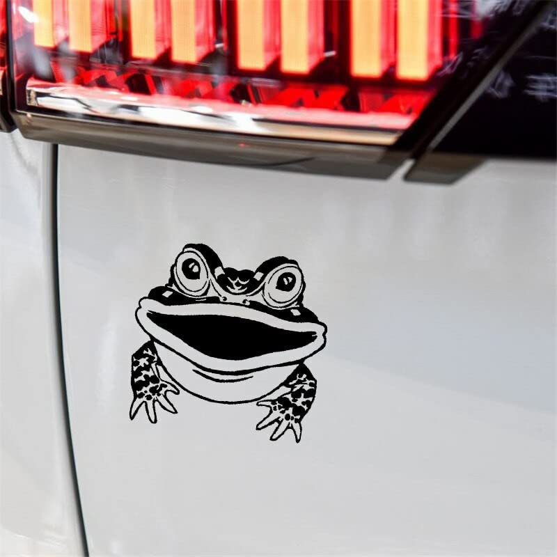 GADGETS WRAP Vinyl Wall Decal Sticker Lovely Amphibians Toad Bullfrog Cartoon