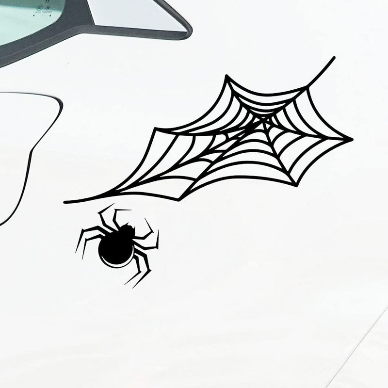 GADGETS WRAP Vinyl Wall Decal Sticker Cool Spiderweb Halloween Decorative