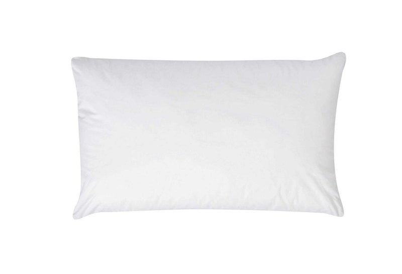 JDX Premium Hollow Fiber Pillow Set of 1-16x24, White, Standard