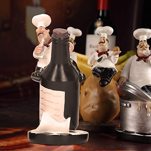 Chef Figurine, Handmade Beautiful Restaurant Decor, Cute 4 Kinds for Restaurant Home