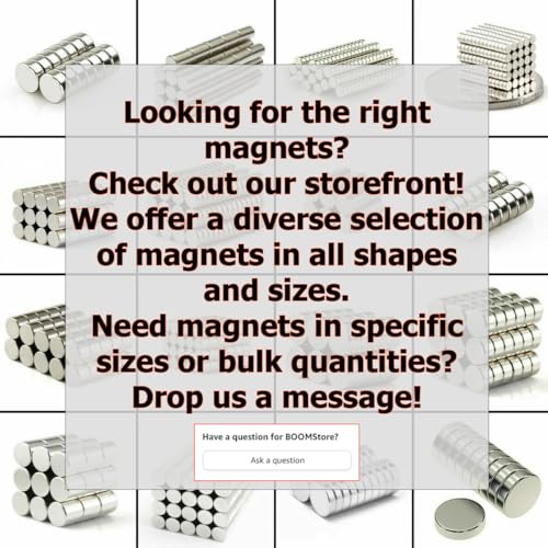 Universal 5/8x1/16 Magnetic Fastener Holder Sticker Multi-Use Round Disc Magnets (30 Pack)