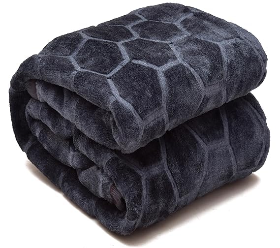 SK Store Mink Floral Embossed Super Soft Heavy Blanket for Winter and A/C Blanket