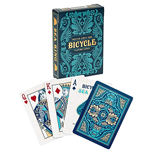 Bicycle Sea King Playing Cards for All Ages,Pack of 1