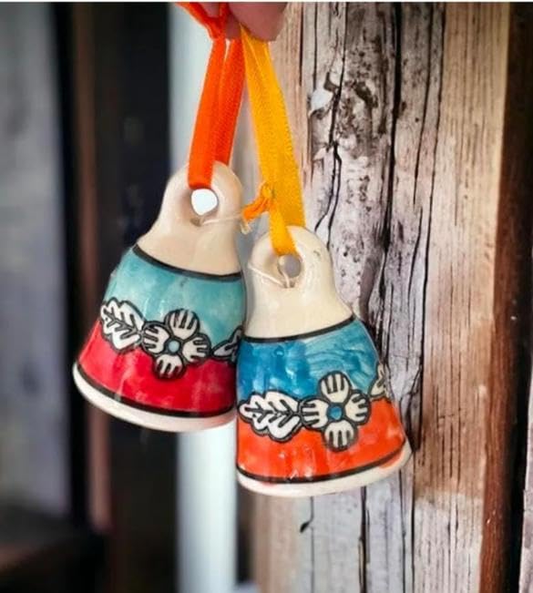 Shopping Shots Set of 2 ceramic bells