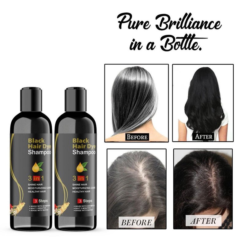 BD BLOSDREAM Black Hair Shampoo 3 in 1-100ml (Pack of 2)