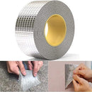 Repair Waterproof Tape for Pipe Leakage Solution Aluminum Foil Tape Sealing Butyl Rubber Tape for Surface Crack, Pipe Repair (5cmx5m) Pack of 2)