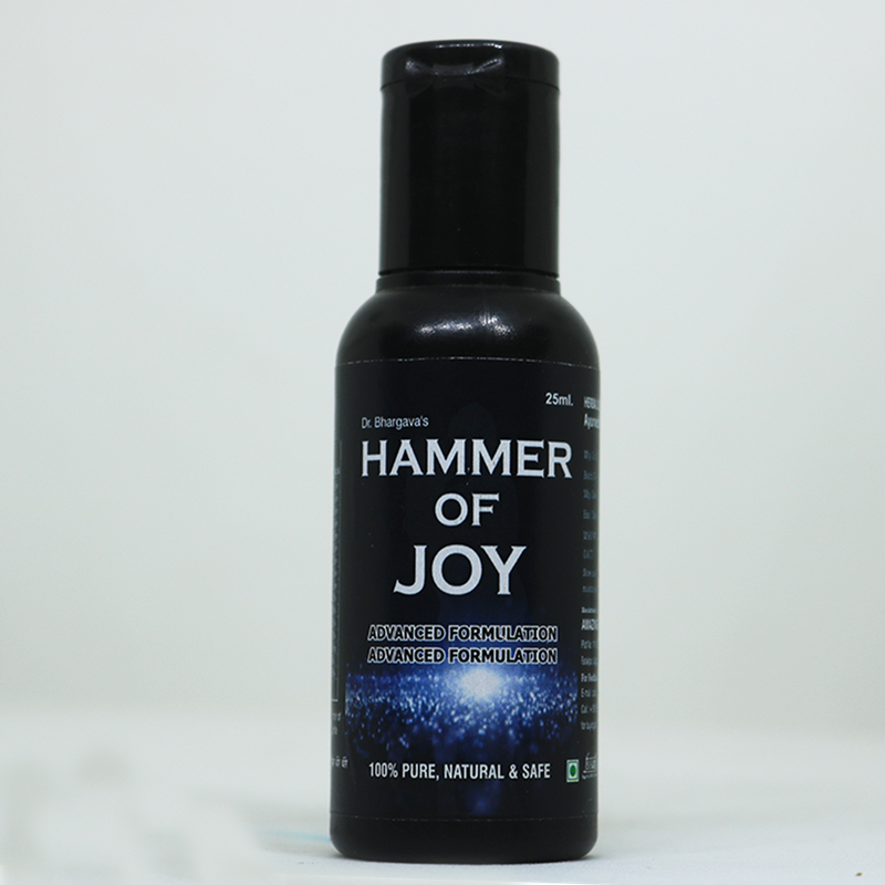 Dr.Bhargav’s I Hammer of joy oil I Penis Growth | Peripheral circulation | Penis Enlargement I Hammer of Joy Capsule I Hammer of Joy Granules I Joy Tablet I Hammer of joy oil| 50ml