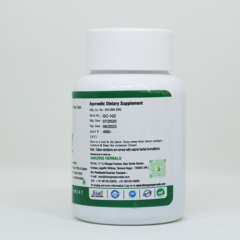 Dr.Bhargav's Giloy 60 Capsule & Triphla Powder 100 gms