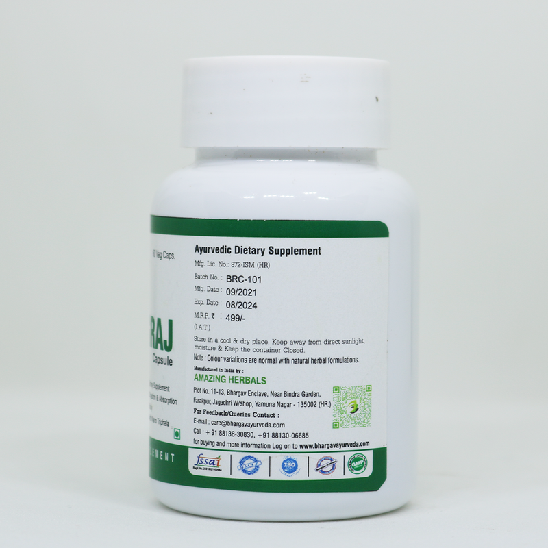 Dr.Bhargav's Renospas Syrup 500 ml & Bhringraj 60 Capsule