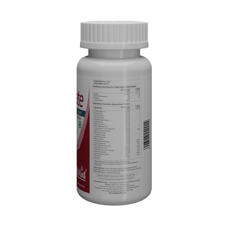 HealthAid I GlucoBate I 60 Tablets