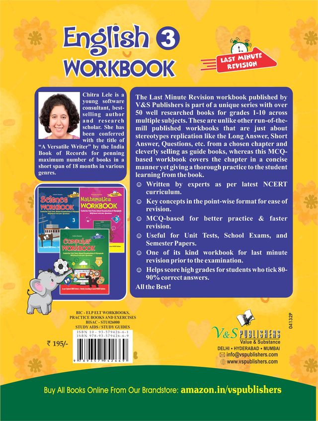 English Workbook Class 3