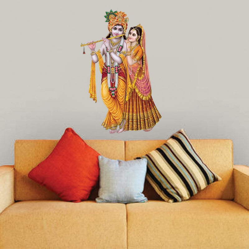 god & god's Large Wall Sticker JUST Peel & Stick Size 50 or 60 cm Pack of 1 (Code GS1473