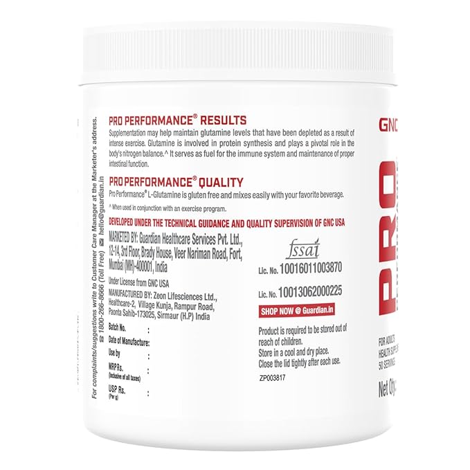 GNC Pro Performance L-Glutamine