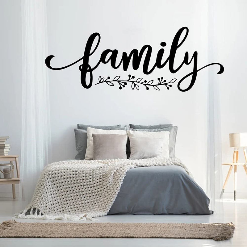 GADGETS WRAP Vinyl Decal Sticker Family Wall Sticker (Item Finish Size : 57cm x 19cm)