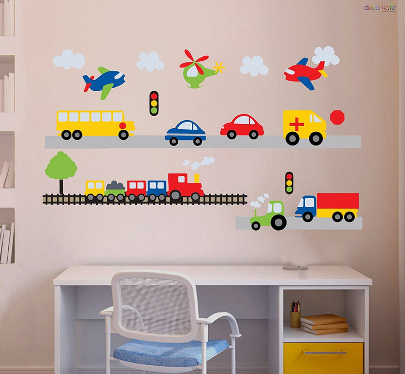 Advait Designs Vinyl Cartoons Wall Sticker Multicolor 106CmX60Cm