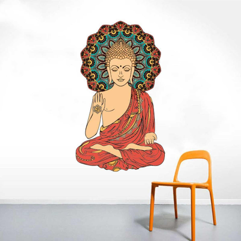 Buddha Peaceful Wall Sticker