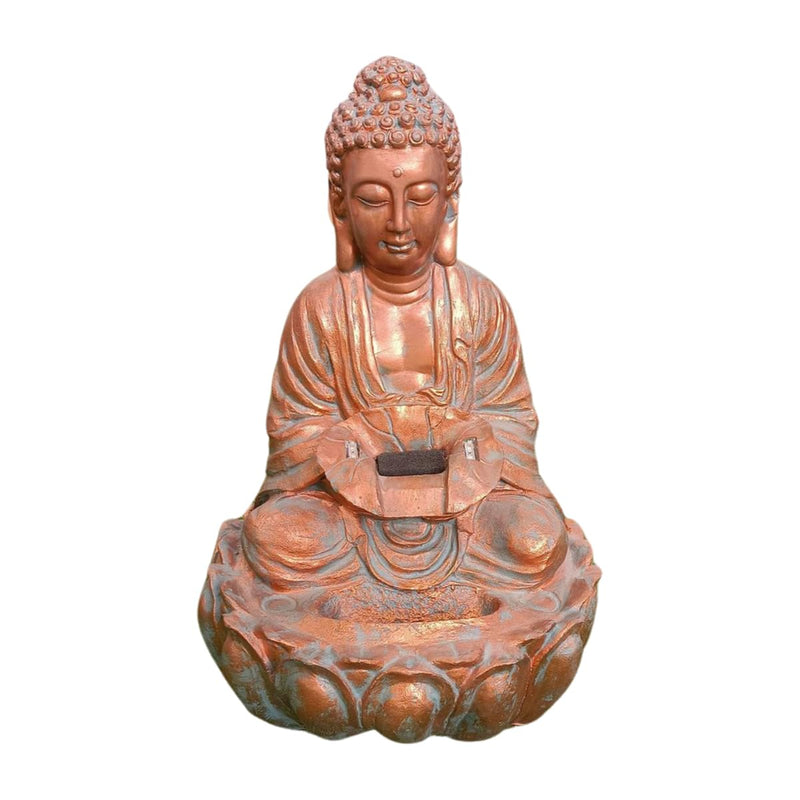 Wonderland 21 inch Buddha Fountain | Made of Fiber |for Outddor and inddor use