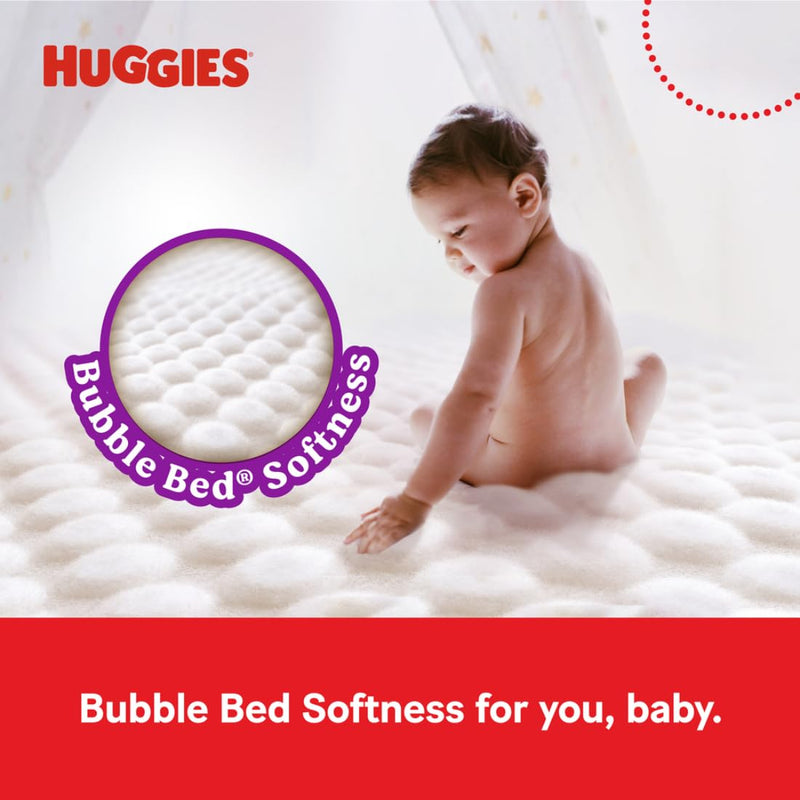 Huggies Complete Comfort Wonder Pants Large (L) Size (9-14 Kgs) Baby Diaper Pants, 64 count| India's Fastest Absorbing Diaper with upto 4x faster absorption | Unique Dry Xpert Channel