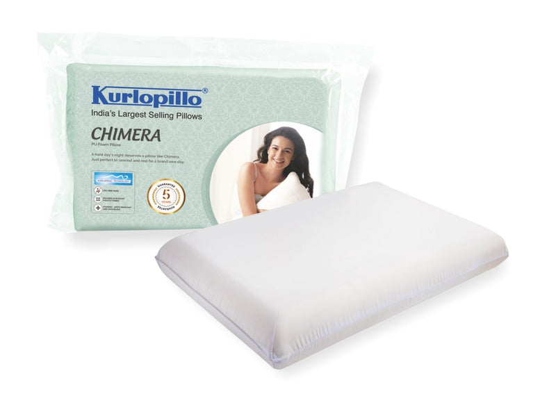 Kurl On Polyurethane Foam Pillow 23 X 14 X 4