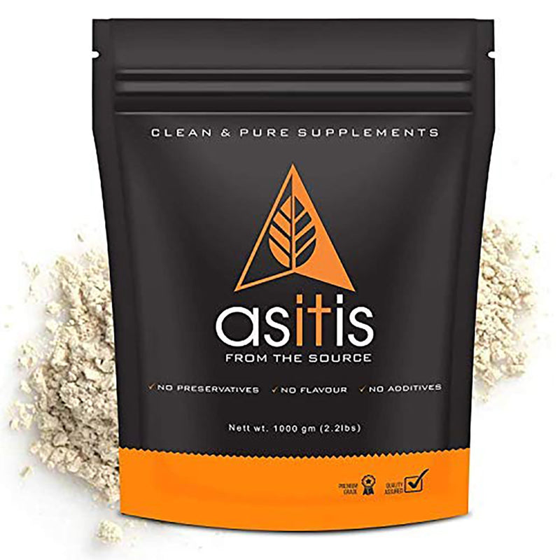 AS-IT-IS Nutrition 100% Pea Protein Isolate, 28g Protein, Pure Vegan Plant Protein, Promotes Muscle Building with Easy Digestion, Whey Protein Substitute Designed as Meal Supplement - Unflavoured, Single Ingredient with Zero Adulteration- 1000g (29 servin