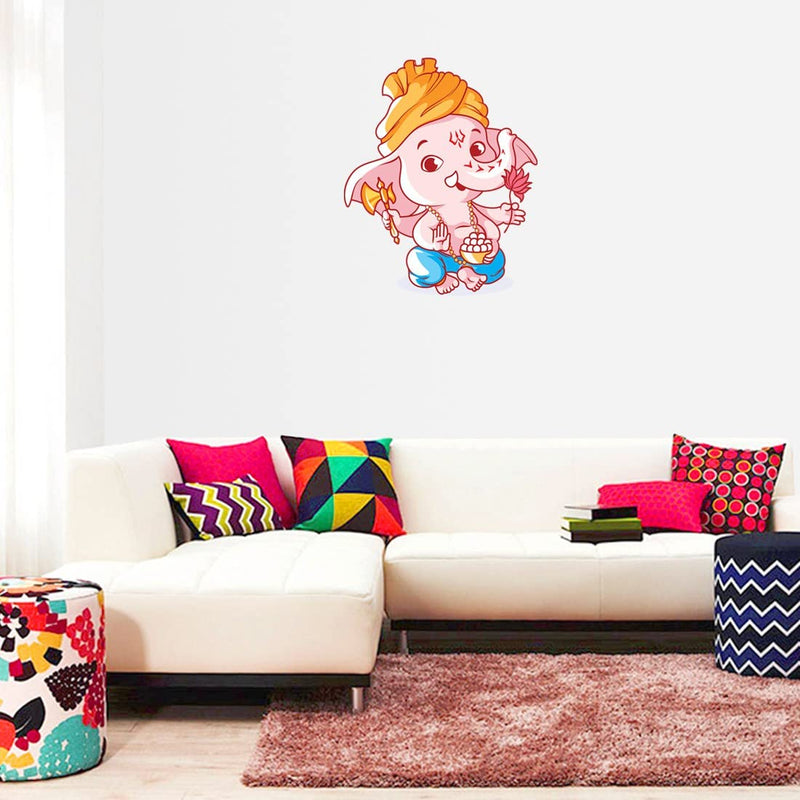 god & god's Large Wall Sticker JUST Peel & Stick Size 50 or 60 cm Pack of 1 (Code GS1882