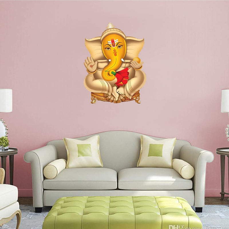 god & god's Large Wall Sticker JUST Peel & Stick Size 50 or 60 cm Pack of 1 (Code GS546