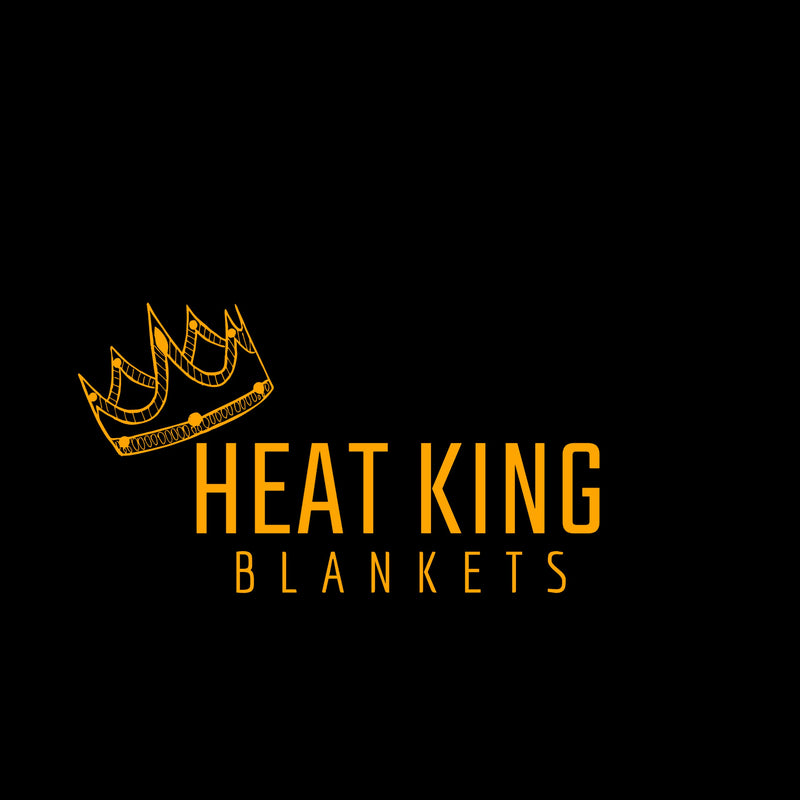 Heat King Pack of 2 Double Bed Electric Blankets with 4 Heat Settings-Shock Proof Electric Blankets-Low Power Consumption-1 Year Warranty-Pack of 2 Double Bed Blankets(5 feet x 5 feet Each).