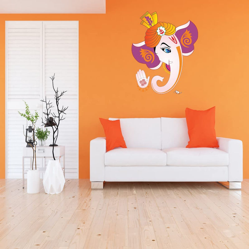 god & god's Large Wall Sticker JUST Peel & Stick Size 50 or 60 cm Pack of 1 (Code GS631