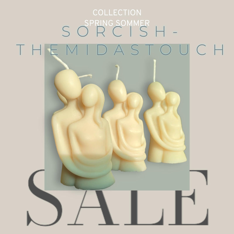 Sorcish Elegant Couple Candle(Pack of 3) | Premium Collection