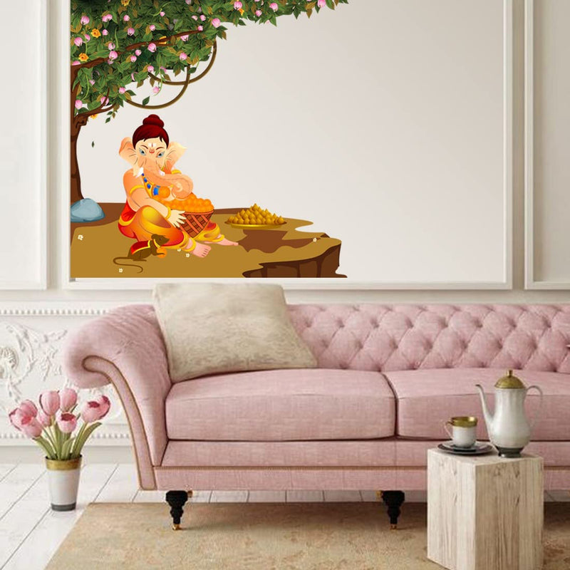 god & god's Large Wall Sticker JUST Peel & Stick Size 50 or 60 cm Pack of 1 (Code GS1747