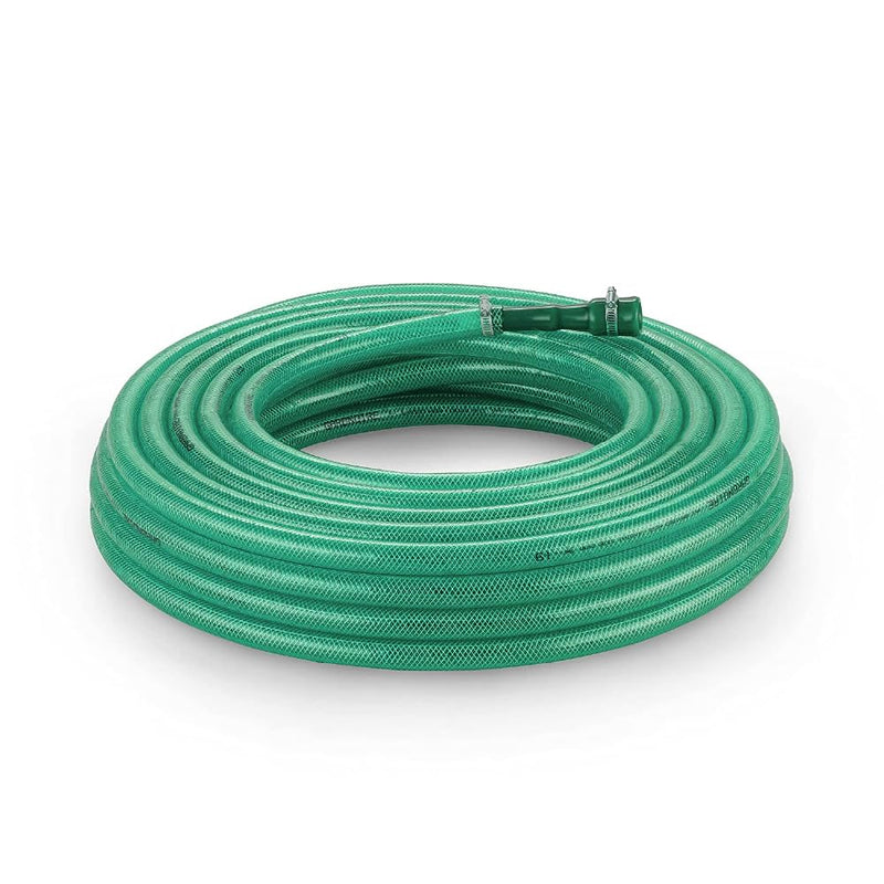 Garbnoire Heavy Duty 3 Layered Braided Water Hose Pipe (Size : 0.5 inch) Garden Pipe Outdoors, Watering Hoses, Floor Clean with Hose Connector and Clamps (Length : 10 Meters (33 Foot))