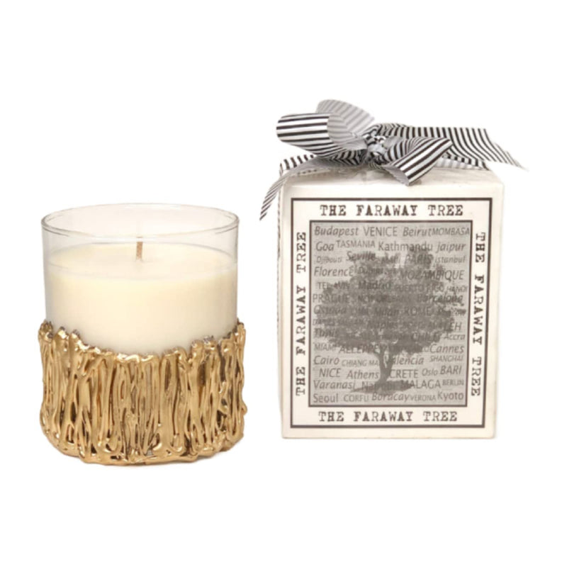 THE FARAWAY TREE Gold Rope Candle