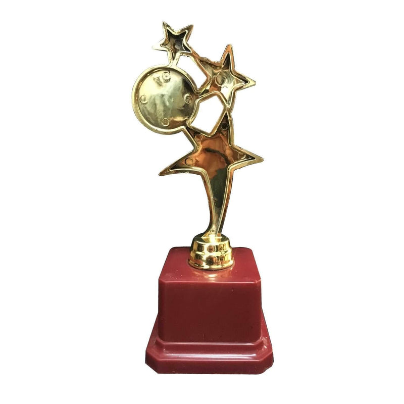 Yaya Cafe Valentine Gifts for Girlfriend, Worlds Best Girlfriend Award Trophy - Star Golden